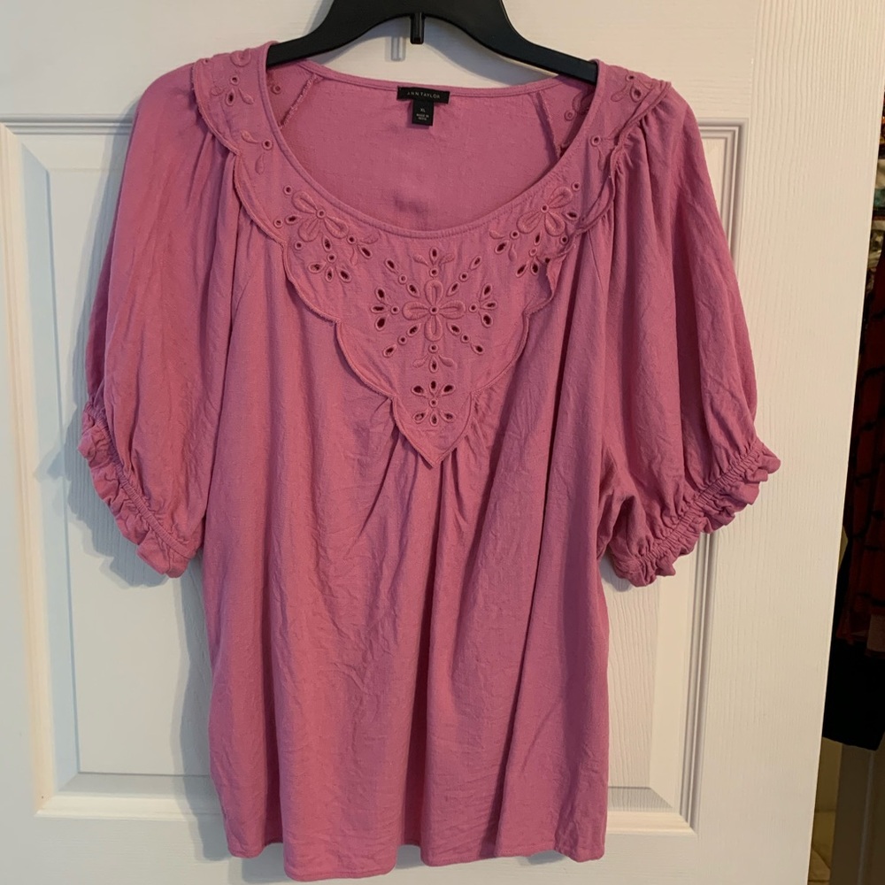 TALBOT blouse Very pretty shade of pinkSZ XL